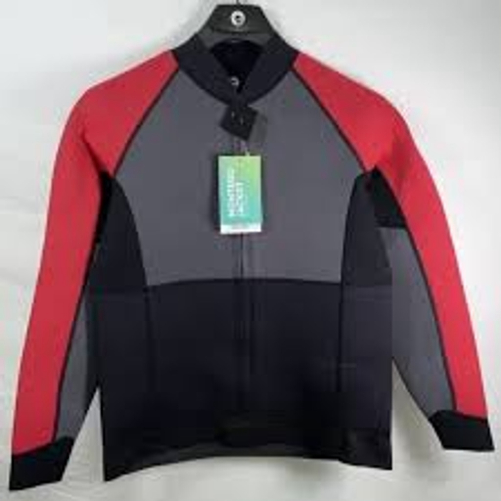 MEN'S SEADOO RED NEOPRENE JACKET - LARGE Wetsuit Jacket Sea doo Wet suit MONTEGO